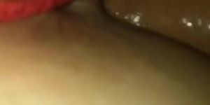 Close up fucking her wet pussy from behind
