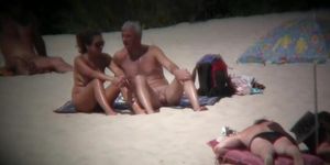 Mature nudist hidden beach voyeur video