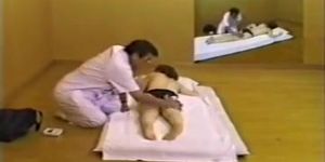 Sweet Japanese gets some action with hidden cam massage