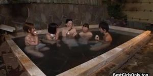 Asian Couple Fucking In Public Bath