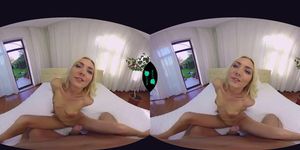 Vr czech blonde