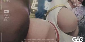 Power Girl Takes Big Black Dick In Butthole By Generalbutch
