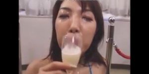 Compilation DRINKERS SEMEN Asian