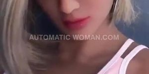 Sex doll by AutomaticWoman with implanted hair (More more)