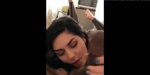 Wife make him cum rough #7