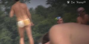 Nudist sex public scenes with amateur absolutely nude
