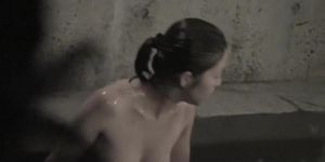 Japan milf in shower shows nude boobs on spy camera nri015 00