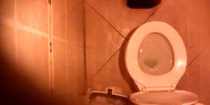 Hidden camera over the toilet