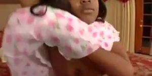 This is how a young black girl should be fucked