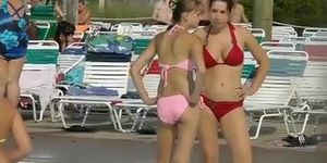 Russian teens in bikini