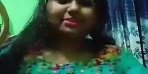 Bangladeshi fatty showing tits and pussy to bf