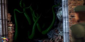 Jill Valentine Vs tentacles