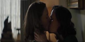Anna Paquin & Holliday Grainger naked and hot lesbian sex