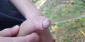 Pissing with my dirty smelly dick