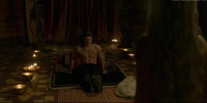 Alicia Agneson topless and sexy scenes from Vikings