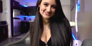 Latina Eliza Ibarra Shares Stepdaddy Cum With Teen Facial Big Cock Amateur Creampie For Cash