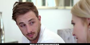 Mylf - Busty Milf Gets Fucked By Step Daughters Boyfriend (Lucas Frost, Alix Lynx)