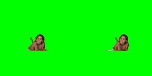 AV VR porn - greenscreen