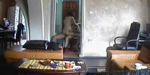 Caught fucking on chair
