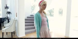MyBabySittersClub Adorable Teen Babysitter Fucks For A Raise (Eliza Jane)