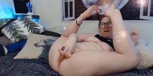 Cam Girl Series BBW Nerdy Pixie Playful Sexy Moaning Pink Chubby Pussy Show (Country Girl)
