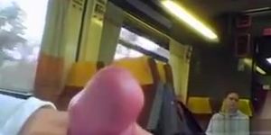 Ejaculation inside the speeding train