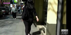 Public amateur slut candid ass video