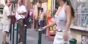 Public nude and piss blonde teen 02 (Jeny Baby)