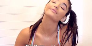 GIRLCUM Several Numb Shaking Exploding Orgasms With Step Dad (Emily Willis)