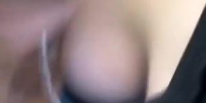 Asian round boobs downblouse