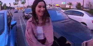 18yo Aria Lee facesits a guy and rides