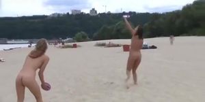 NUDIST BEACH BRINGS THE BEST OUT OF TWO HOT TEENS