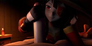 Naughty Megumin 3D