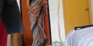 Indian college teacher fucks with her student