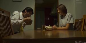 Japanes hot housewife Matsushita Saeko fucking with young student from the neighbourhood