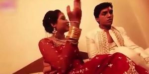 Shy Indian bride – wedding night sex