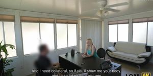 LOAN4K. Loan agent offers his help in exchange for passionat (Alli Rae)