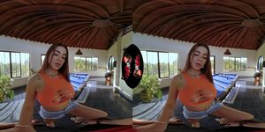 VRLatina - Big Boob & Ass Hot Latina Plays With You VR Experience