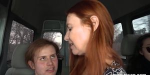 Fucking For A Free Ride - Anna Nubiles (Sharon Babe, Milla Yul)