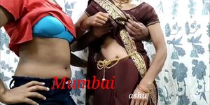 Indian threesome video, Mumbai Ashu sex video, anal sex