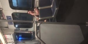 Watching through train window, she knows I'm t ...