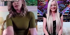 Lez Milf Enjoys Webcam Rubbing And Fingering Sex With Girl