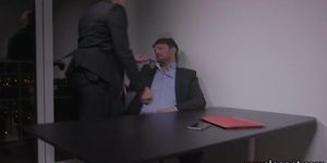 MILF girl assfucked during interrogation