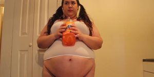 BBW with full huge belly