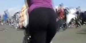 big ass candid booty milf
