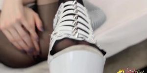 Stephanie's Sexy Nylon Feet