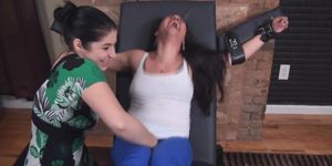Real Life Dominatrix Got Tickled (Laughing Hard)