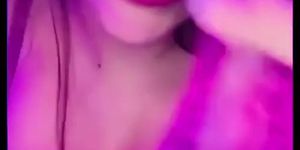 shht dont snitch - onlyfans girl taking long dildo