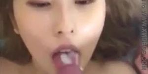 Asain cum in mouth