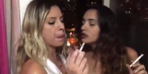 Patricia Kimberly and Rayssa Garcia Smoking (Watch Patricia)